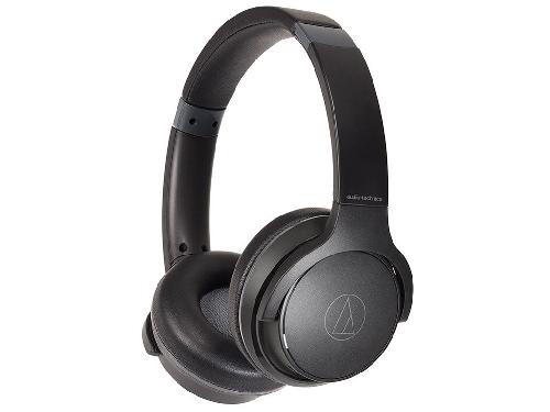 ATH-S220BT BK [ブラック] ワイヤレスヘッドホン 急速充電 低遅延モード マルチポイント対応